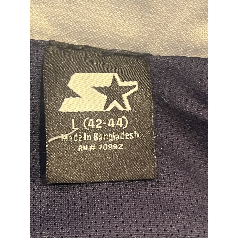 Starter Mens Blue long sleeved windbreaker L - Picture 3 of 6